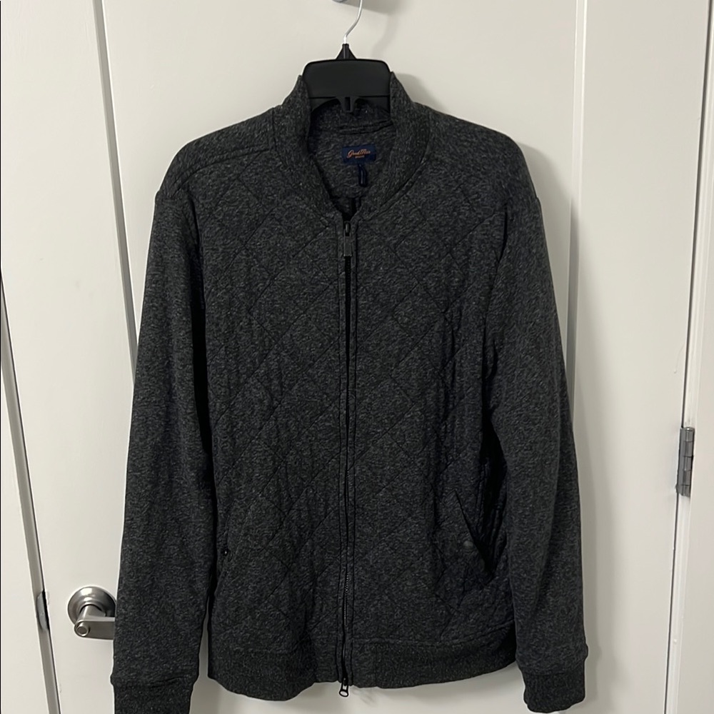 Good Man Brand Quilted Bomber Jacket